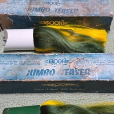 Boone Jumbo Teaser Fishing Lure Teaser Bait Green Yellow Model for Fishing