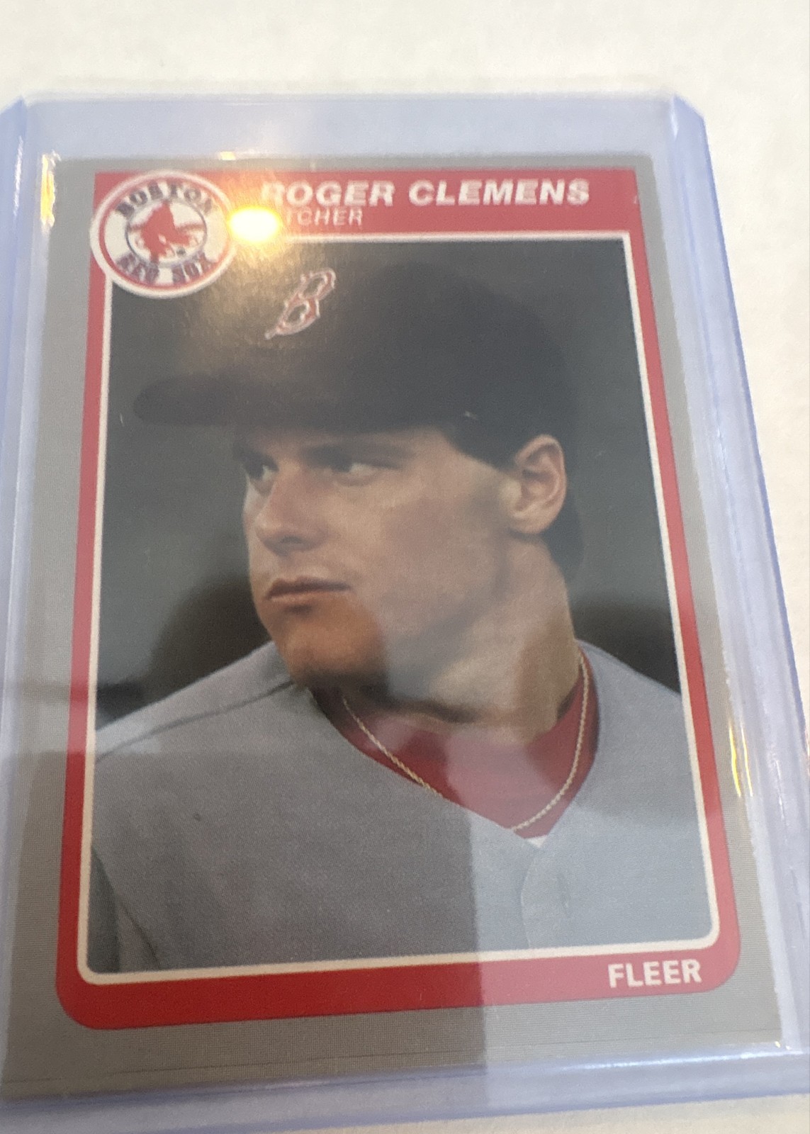 1985 Fleer - Roger Clemens #155 (RC)