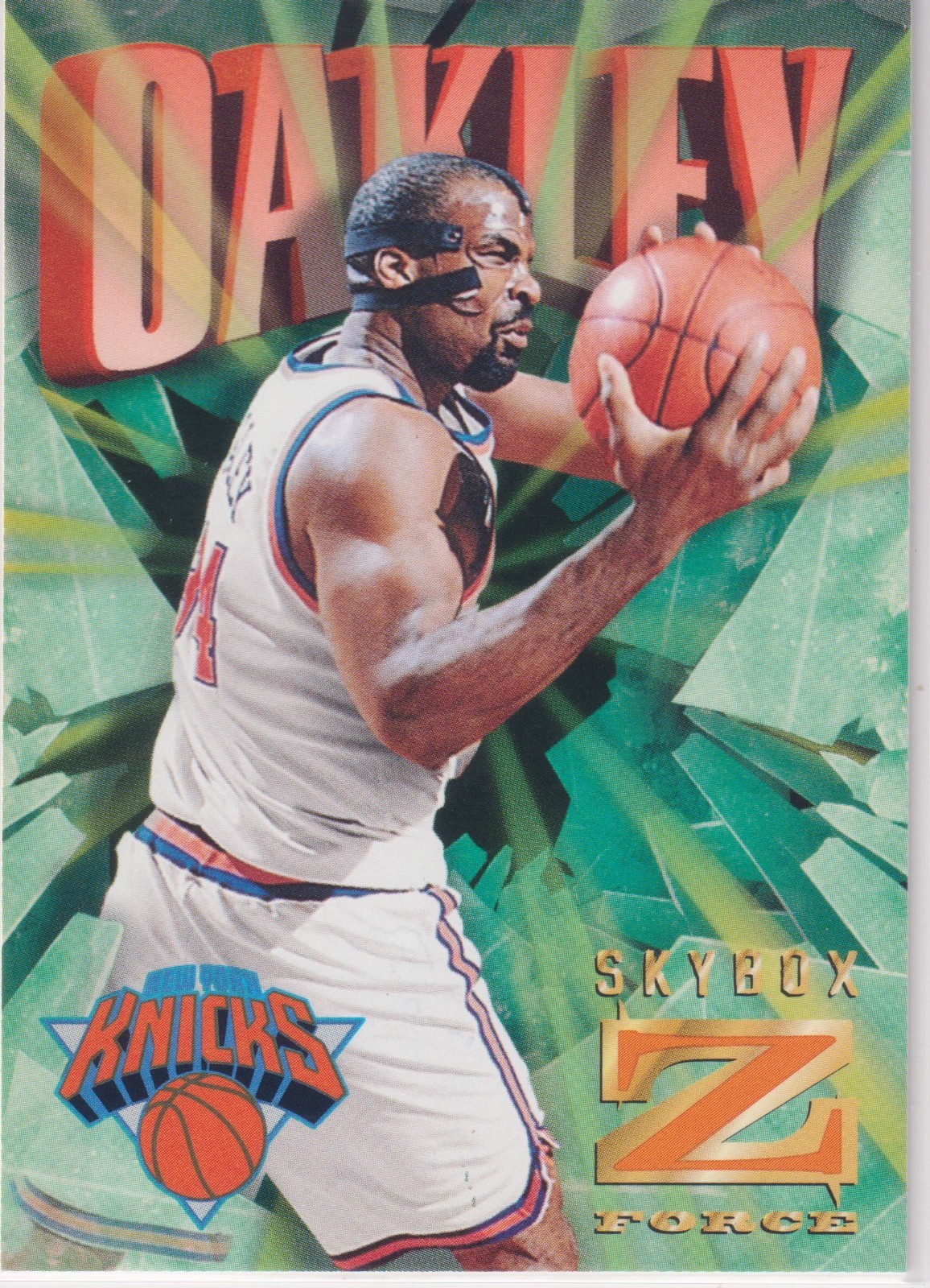 1996-97 SkyBox Z-Force #60 Charles Oakley Z-Cling