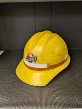 Vintage Original BULLARD 303 302 Hard Boiled HARD HAT Bechtel Yellow