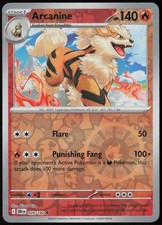Arcanine #28/182 (Reverse Holo) (NM) SV10: Destined Rivals DRI Pokemon