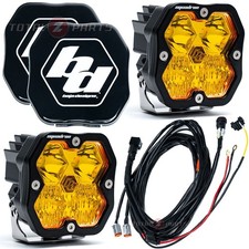 Baja Designs  Squadron 2.0 Sport Pair Amber D...