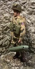 1/6 WWII Dragon/BBi US 82nd Airborne Camo Pathfinder Paratrooper w/Ground Marker