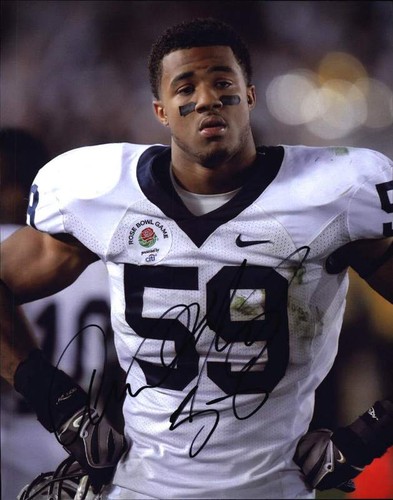 Aaron Maybin signed NFL football 8x10 photo W/Cert Autographed 04 | eBay