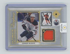 2021-22 Upper Deck Ultimate Displays Jersey Connor McDavid #UD-CM Edmonton