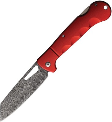 Rough Rider Sous Chef Santoku Lockback RR2538 Damascus Synthetic Folding Knife