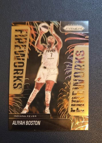 2025 Panini Prizm WNBA - Fireworks Aliyah Boston #3