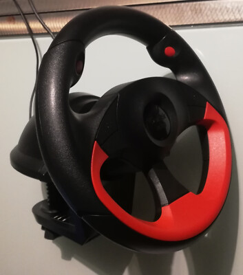 Saitek R100 Lenkrad + Fuspedale USB Windows11