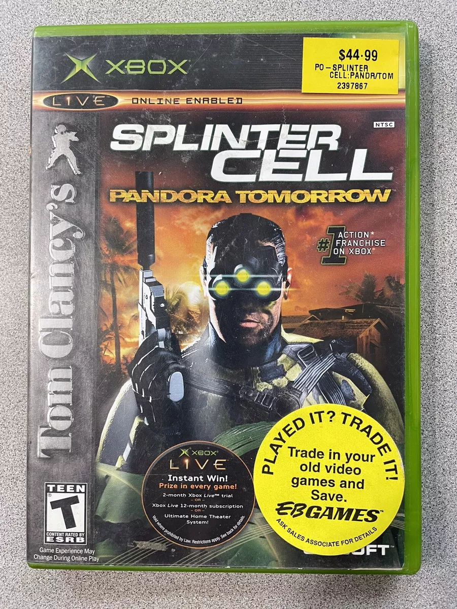 Tom Clancy's Splinter Cell Pandora Tomorrow for Xbox