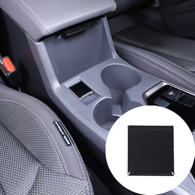 Gloss Black Cigarette lighter switch sticker For Subaru Crosstrek 2024-2025 
