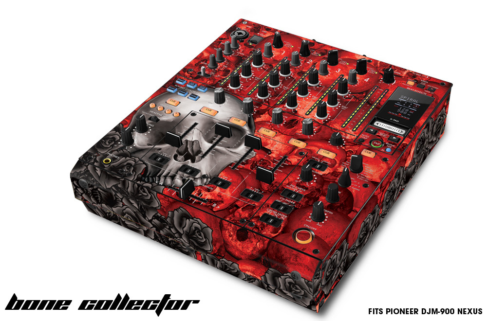 Skin Decal Wrap for PIONEER DJM-900 DJ Mixer CD Pro Audio DJM900 Parts ...