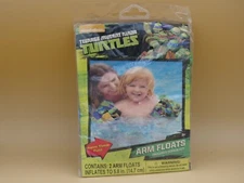 ARM FLOATS TEENAGE MUTANT NINJA TURTLES FOR SWIM POOL WATER BEACH NEW