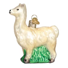 Old World Christmas - Llama Ornament - 12284