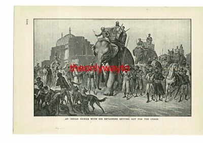 Warren Hastings Prozess, 1. Generalgouverneur, Bengalen, Buchillustration, 1907/9