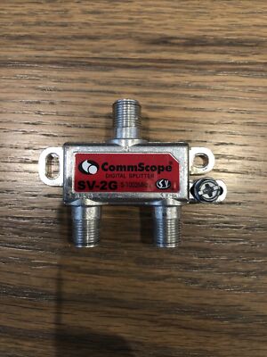CommScope SV-2G 2-way Digital Cable Coaxial Splitter 5-1000mhz Comcast Xfinity