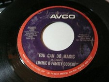 record 45 scarce Soul Limmie and Family Cookin on Avco   you can Do magic VG