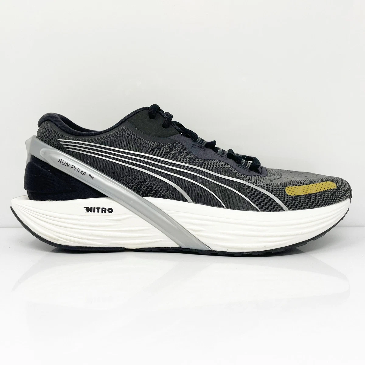 Puma Womens Run 376171-01 Gray Running Shoes Sneakers Size 8.5 | eBay