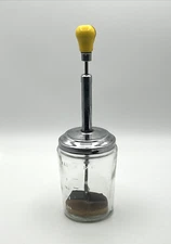 VTG /Acme / Manual Food Chopper/ Hand Powered Kitchen Gadget Tool /Yellow / USA