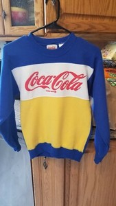 coca cola sweater vintage