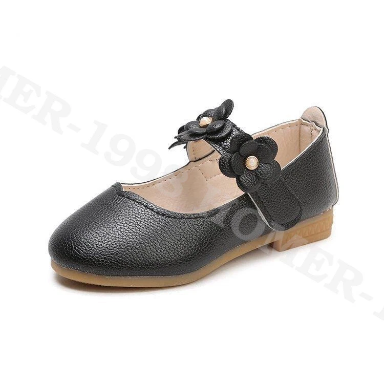 Девочек Kids день рождения вечеринки свадебное платье кожаные туфли детей ясельного возраста школы туфли на плоской подошве - Изображение 4 из 4