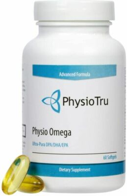 4x PhysioTru Physio Omega Ultra-Pura DPA DHA EPA ADVANCED FORMULA - 60 Softgels