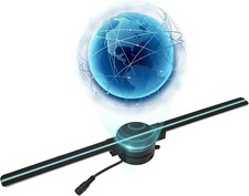 3D Holographic Projector Fan 16.5" LED Display Wi-Fi Control for Business