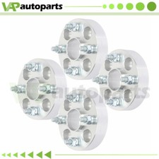 4Pcs 1.25" Hub Centric Wheel Spacers 4x100 For 1990 1991-2005 Mazda Miata 12x1.5
