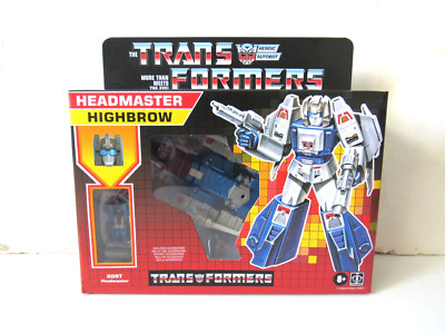 Transformers G1 Retro Walmart Exclusive Headmaster Highbrow Figure NIB