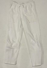 New Men  s Adidas Special Edition Zero Dye Zip White Athletic Pants Small 100