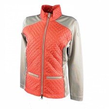 Chervo Golf Women's Sweat Jacket Steppe Insert Pump Pro Therm Beige Orange 423