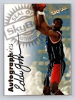 Eddie Johnson Auto 1997-98 SkyBox Premium Autographics #NNO Houston Rockets