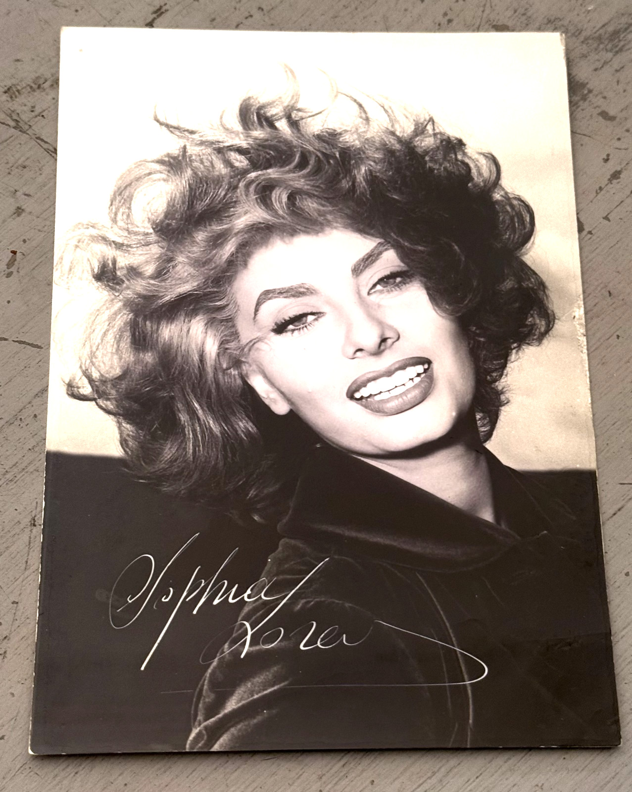 Sophia Loren - Foto Autografata RISERVATA