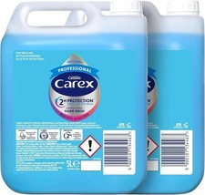 2 x 5L Carex Original Antibacterial Hand Wash Refill Bulk Eco Professional 4.10 per litre