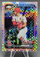 2024 Topps Chrome Update Series - Tommy Pham #USC111 X-Fractor