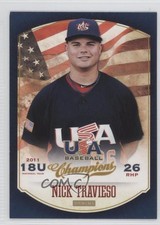 2013 Panini USA Baseball Champions Nick Travieso #105 h3a