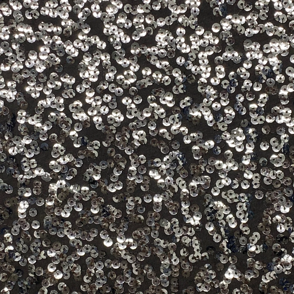 Blusa J Crew Top Mujer Pequeña Lentejuelas Brillante Manga Larga Fiesta Cóctel Foto 2 de 4