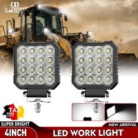 Arbeitsscheinwerfer 16LED 68 Watt PKW LKW AnhäNger Anbau Offroad Traktor 12V 24V