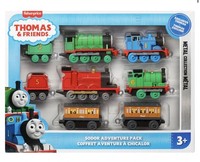 Thomas & Friends Push Along Diecast Train Sodor Adventure 6 Pack