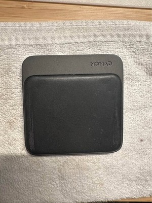 Nomad Base Station Mini wireless charging base genuine leather