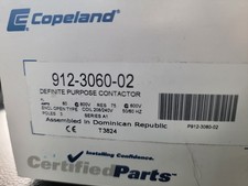 Copeland Definite Purpose Contactor 3-Pole 60 AMP 208/240 Vac Part # 912-3060-02