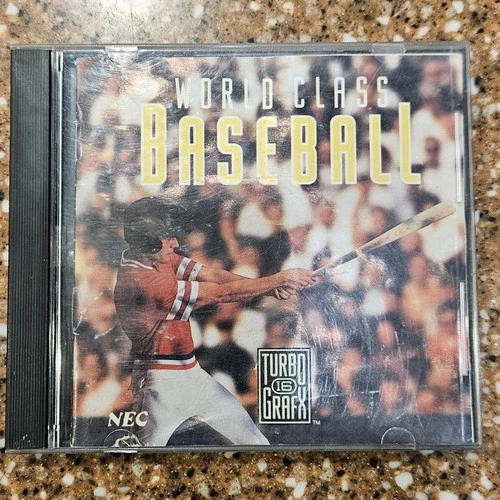 World Class Baseball - Complete  - NEC TurboGrafx-16