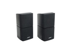 ✅2x Bose Acoustimass Double Cubes Speakers Satellite Series III Black✅