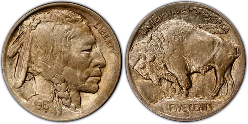 1913-S Buffalo Nickel PCGS MS64 Type 1