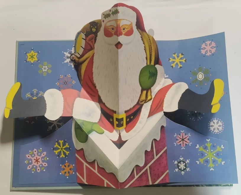 THE ANIMAL' MERRY CHRISTMAS - Jackson - иллюстрация. Richard Scarry - 1950 - всплывающее окно - Изображение 3 из 4