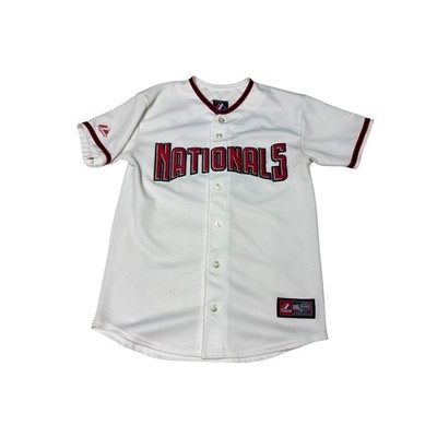 Majestic ワシントン ナショナルズ オーセンティック ベースボールシャツ Majestic Washington Nationals Guzman #15 MLB Baseball Jersey size