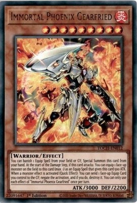 Immortal Phoenix Gearfried - TOCH-EN012 - Collector's Rare - 1st Edition x1 Near