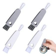 Cepillo de limpieza para tapa de taza 3 en 1, mini cepillos multifuncionales
