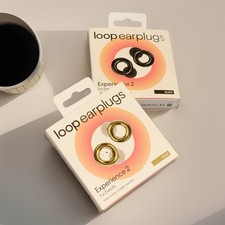 Loop Experience 2 - Gold and Black 2 Pack Earplugs For Couple -Silicone- Nib