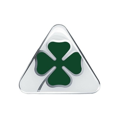 Offizieller Alfa Romeo 3D Aufkleber Quadrifoglio Verde 100 Mm