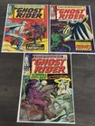 Marvel Comics 1967 the Ghost Rider #2 #3 & #5 Vintage Western Lot Carter Slade